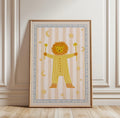 Circus Lion Nursery Print