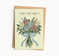 Floral Happy Birthday Card