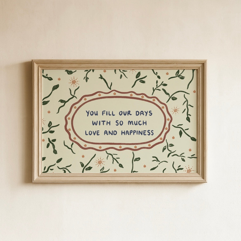 You Fill Our Days