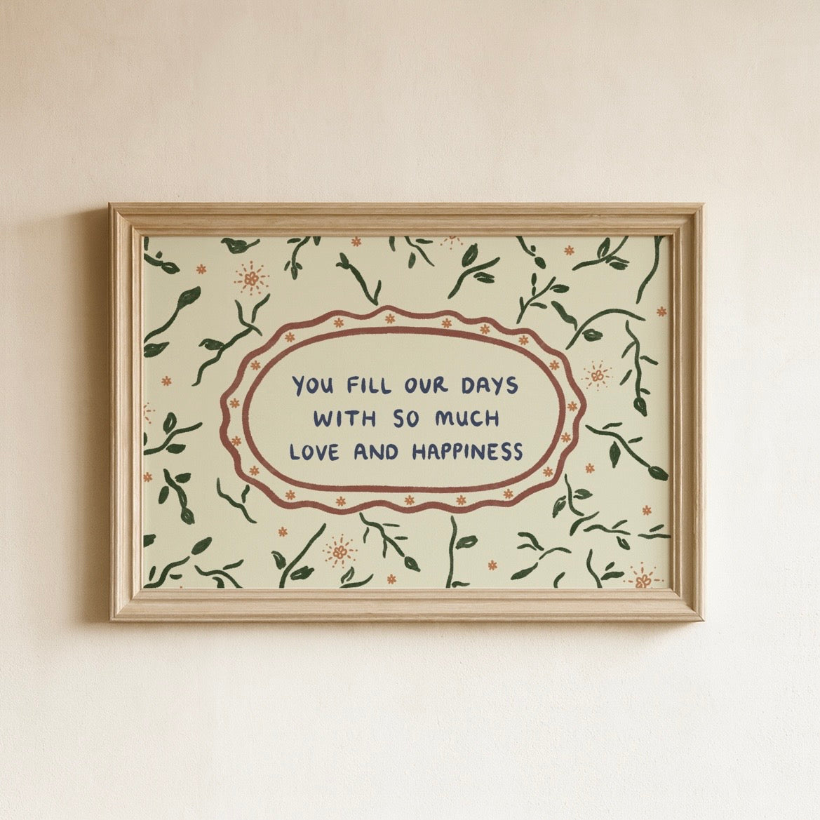 You Fill Our Days