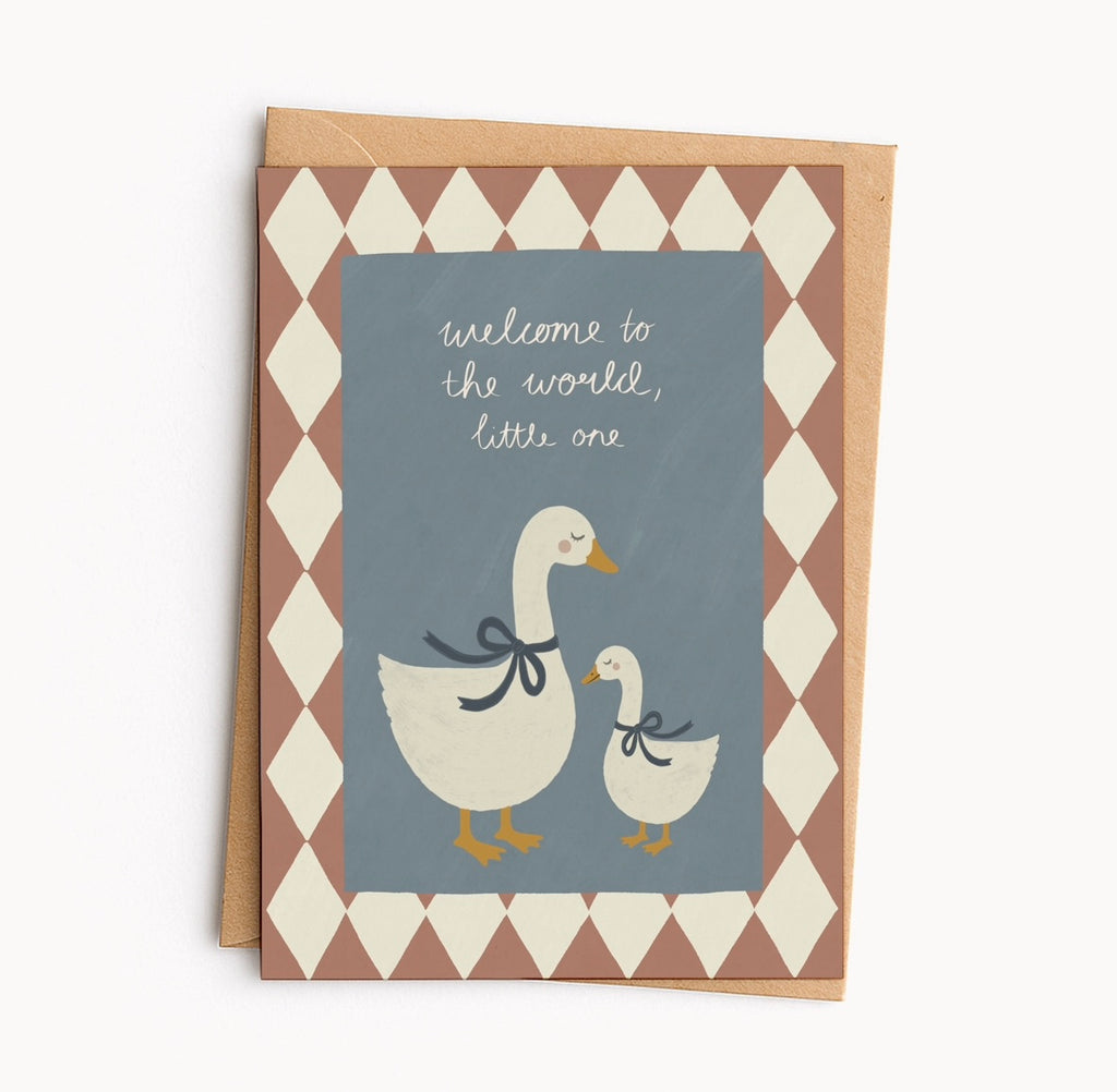 Welcome To The World New Baby Card