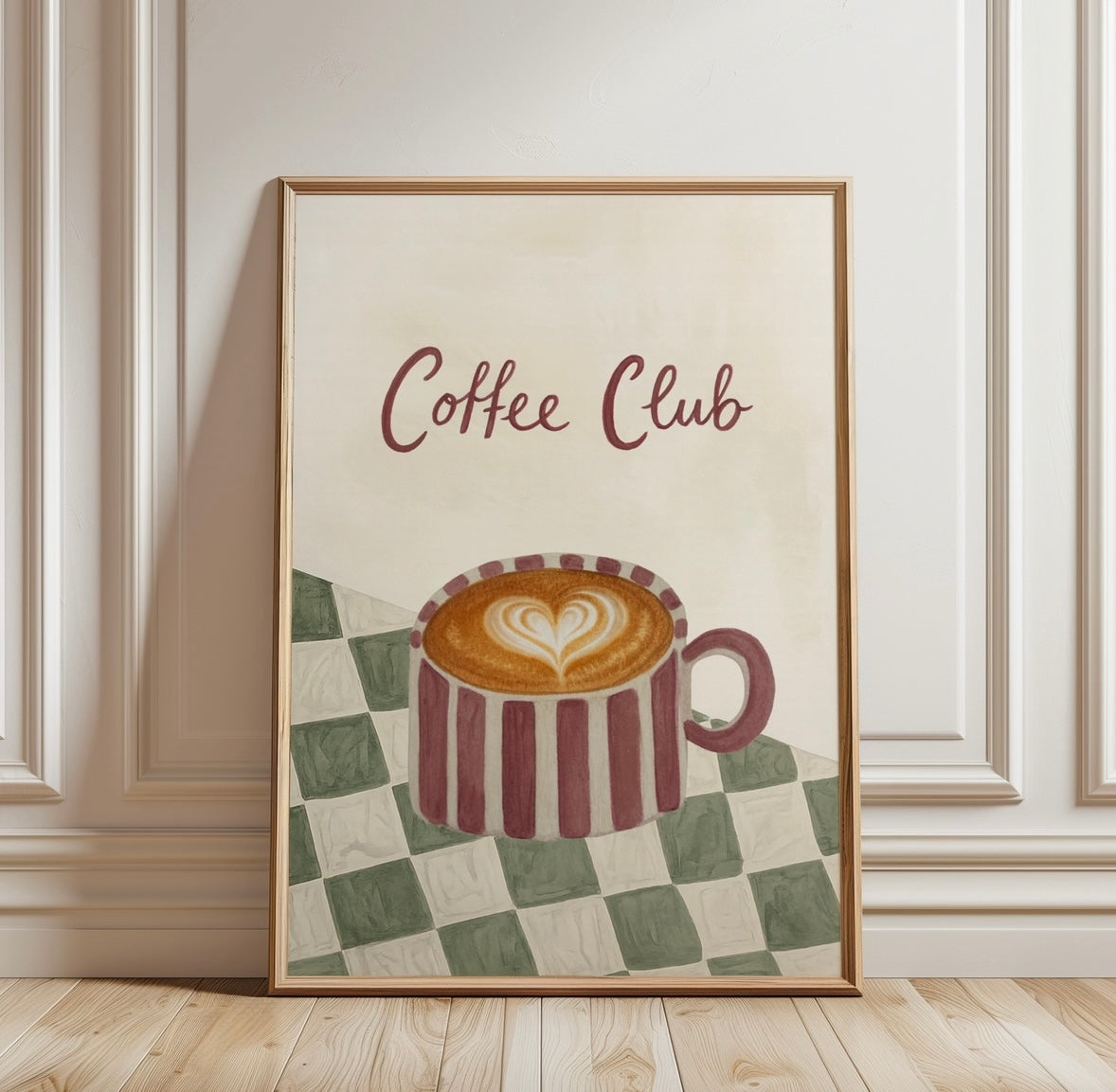 Coffee Club Print