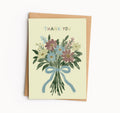 Floral Thank You Card