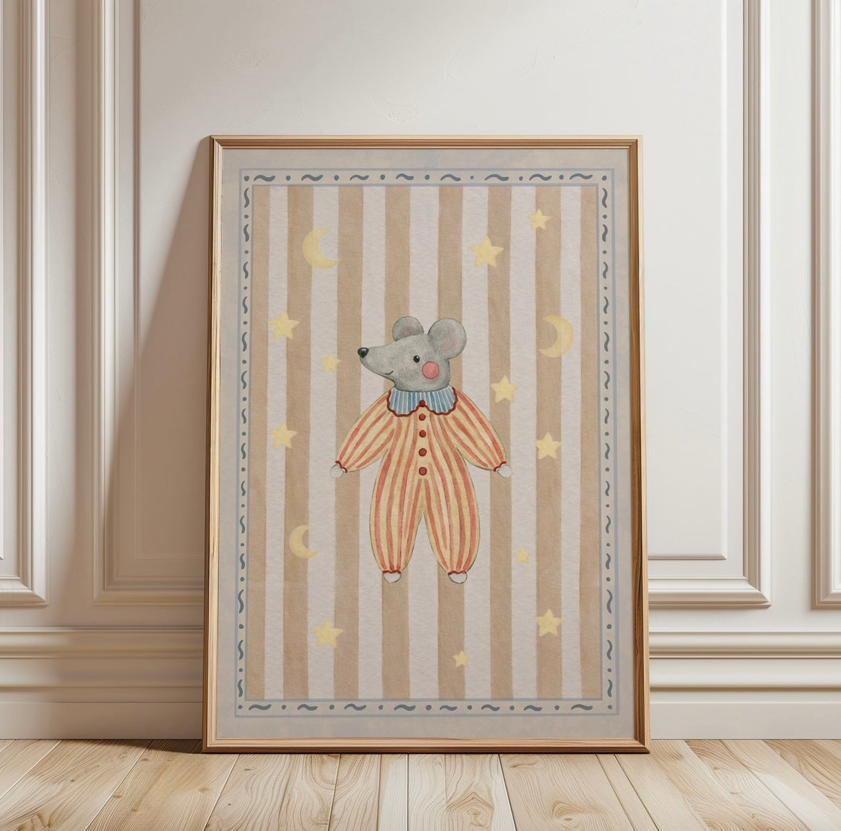 Circus Mouse Nursery Print