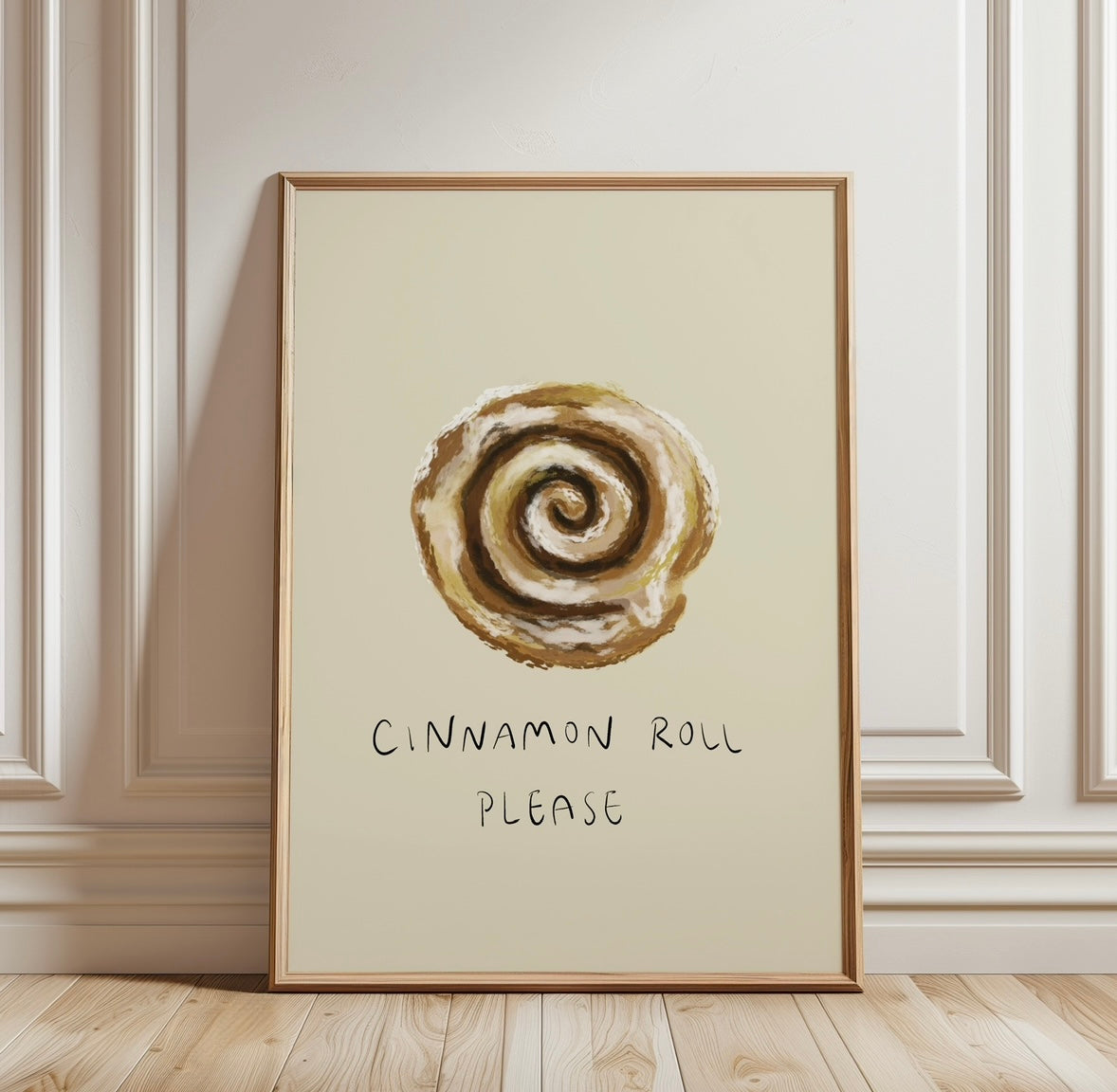 Cinnamon Roll Print
