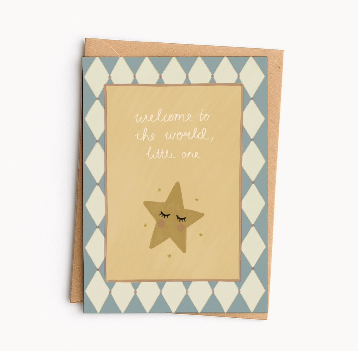 Star Welcome To The World New Baby Card