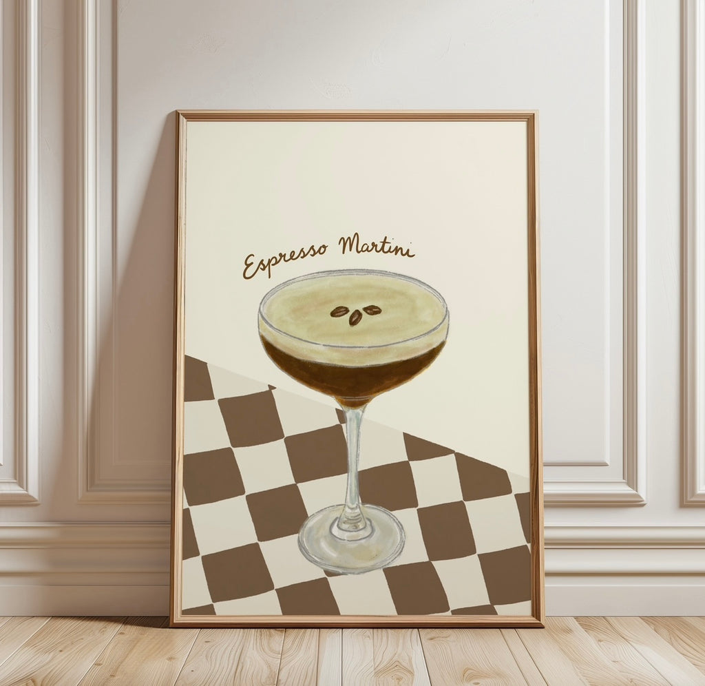 Espresso Martini Cocktail Print