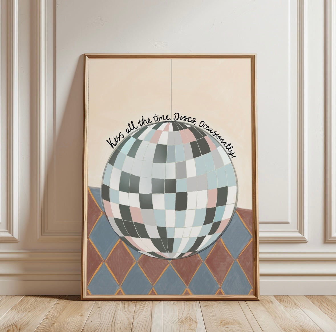 Disco Ball Print
