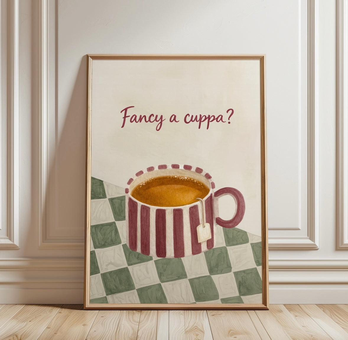 Fancy A Cuppa Tea Print