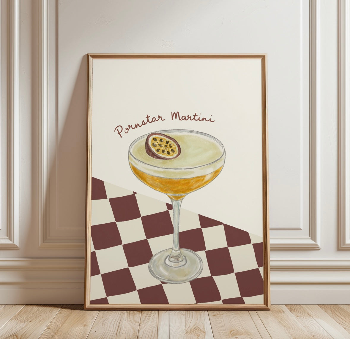 Pornstar Martini Cocktail Print