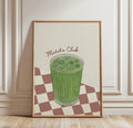 Matcha Club Print