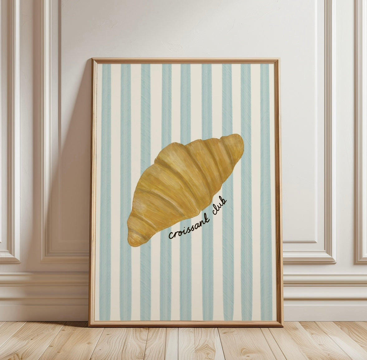 Croissant Club Print