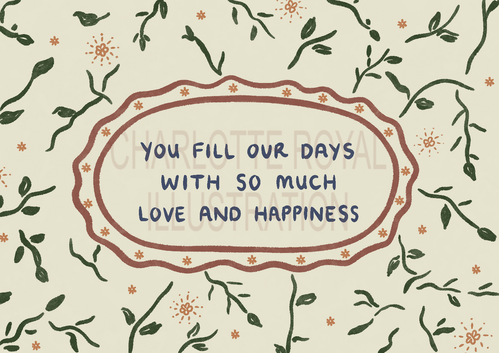 You Fill Our Days