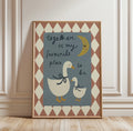 Together Is My Favourite Place To Be Nursery Print