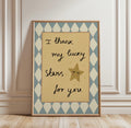 I Thank My Lucky Stars For You Nursery Print